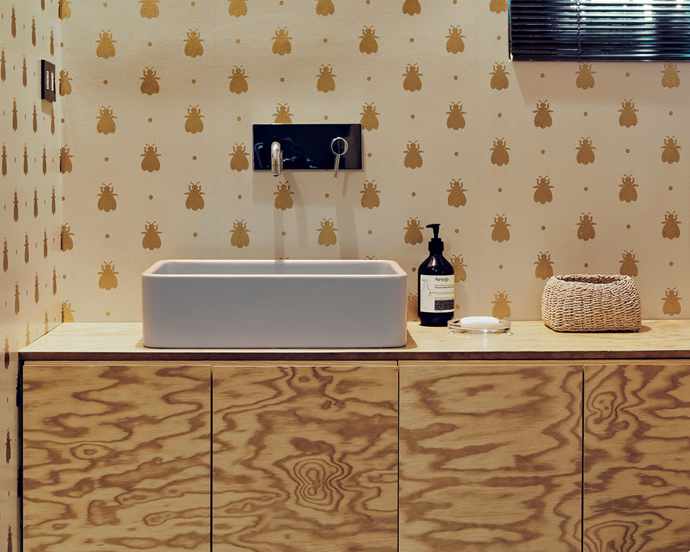 Farrow & Ball Bumble Bee Wallpaper room inspiration 3