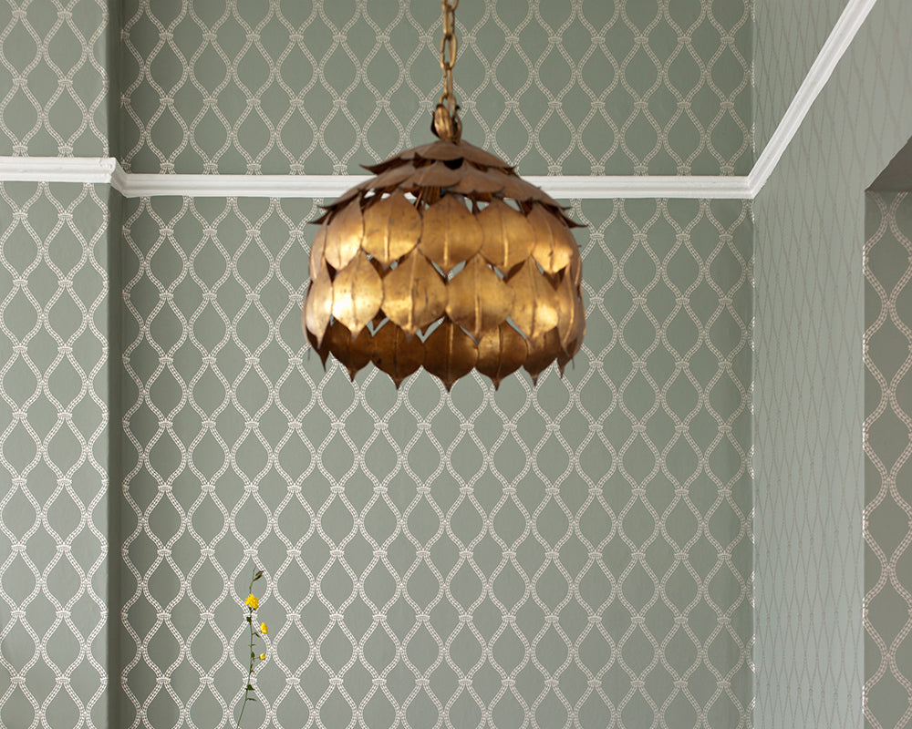 Farrow & Ball Crivelli Trellis Wallpaper room inspiration 2