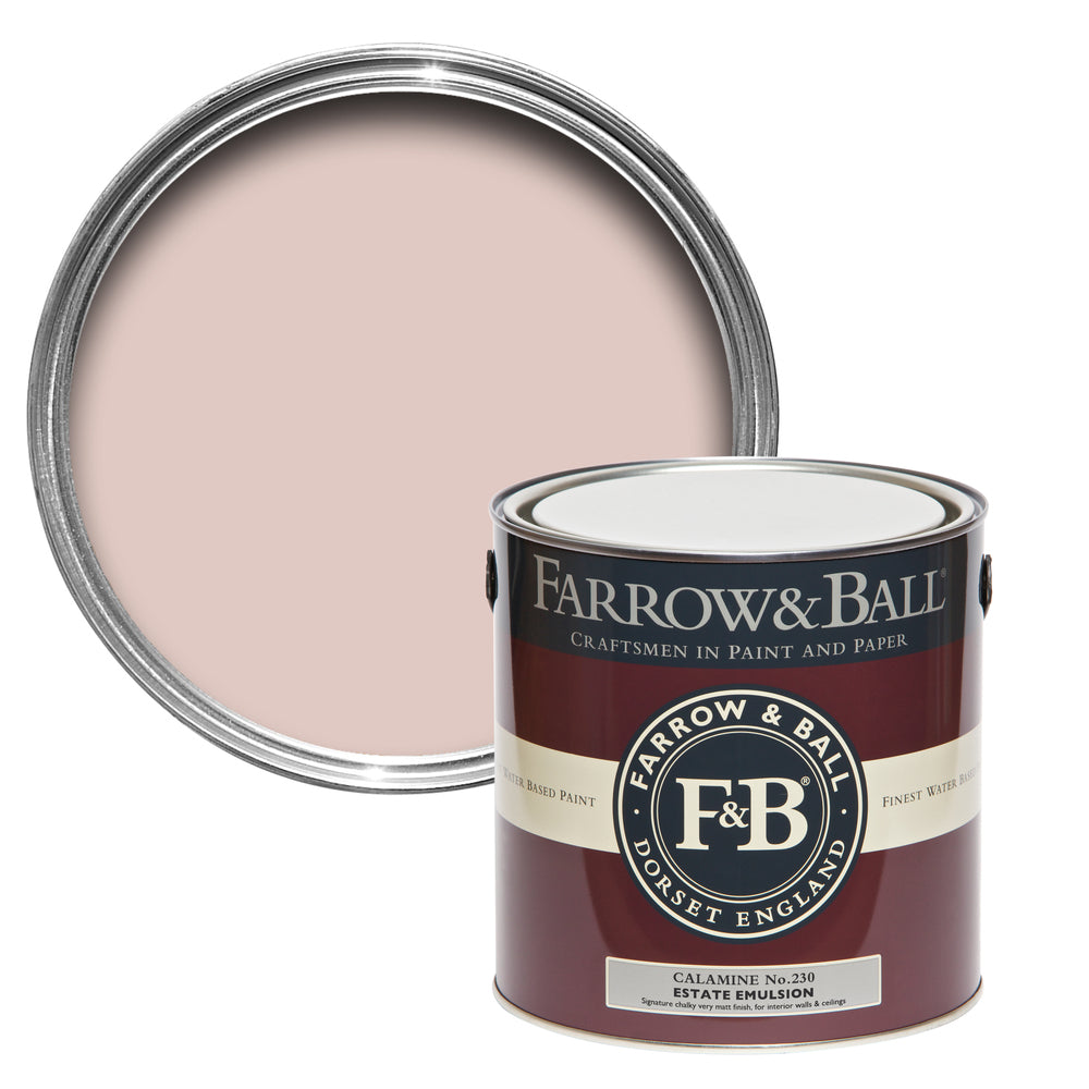 Farrow & Ball Calamine 230 paint - colour swatch photo by Decor Express