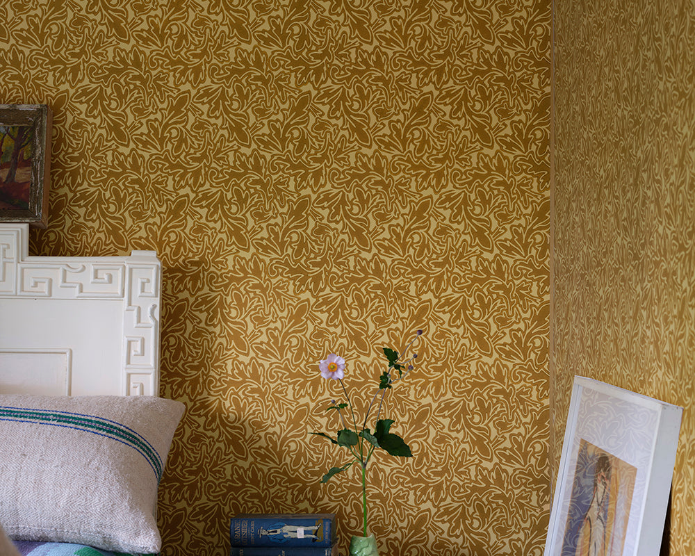 Farrow & Ball Feuille Wallpaper room inspiration 3