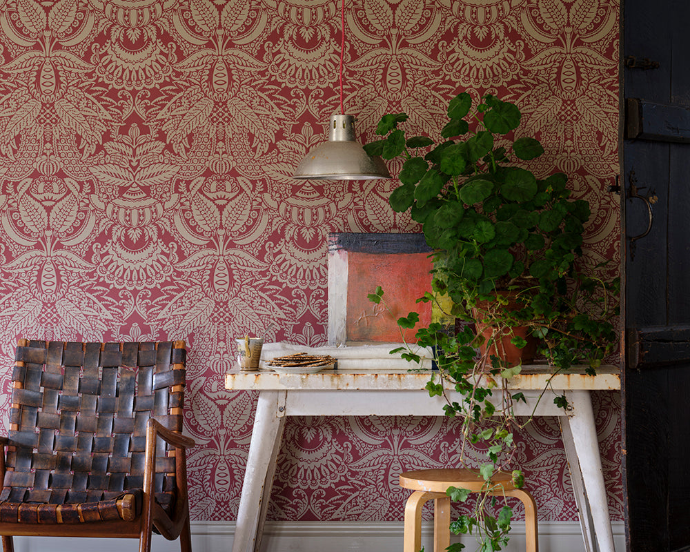 Farrow & Ball Orangerie Wallpaper room inspiration 2