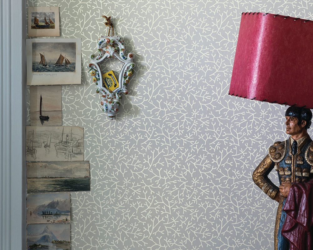 Farrow & Ball Samphire Wallpaper room inspiration 2
