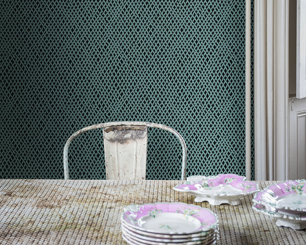 Farrow & Ball Amime Wallpaper room inspiration 2