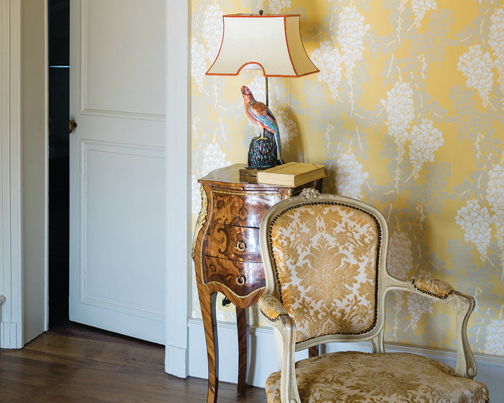Farrow & Ball Wisteria Wallpaper room inspiration 2