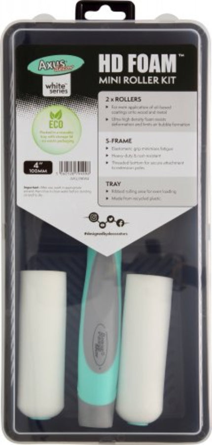 Includes 2 mini sleeves, a tray and frame