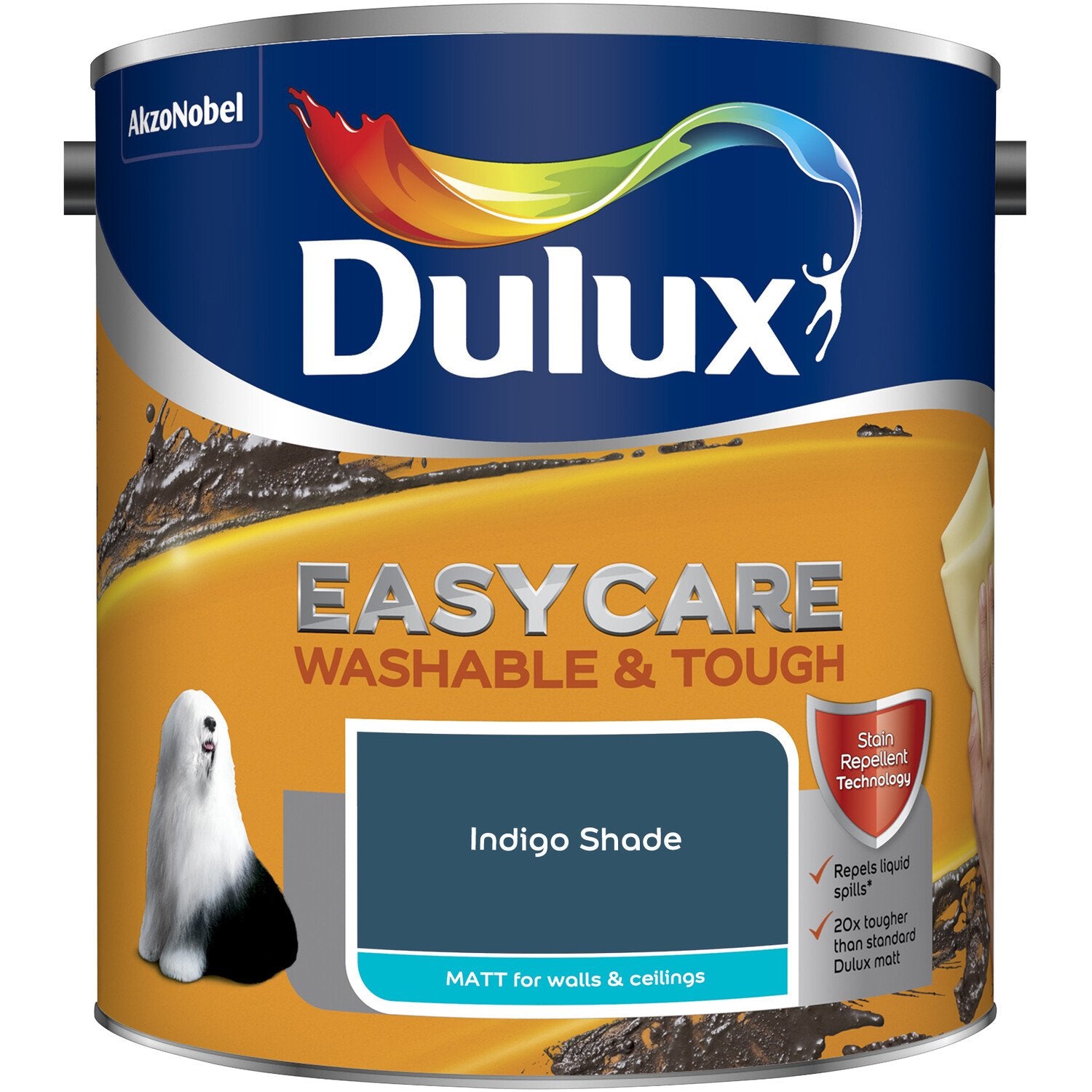 Dulux Easycare Washable & Tough Matt Paint Indigo Shade 2.5L – Decor Express Clapham & Richmond.