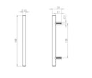 T Bar Cabinet Handle