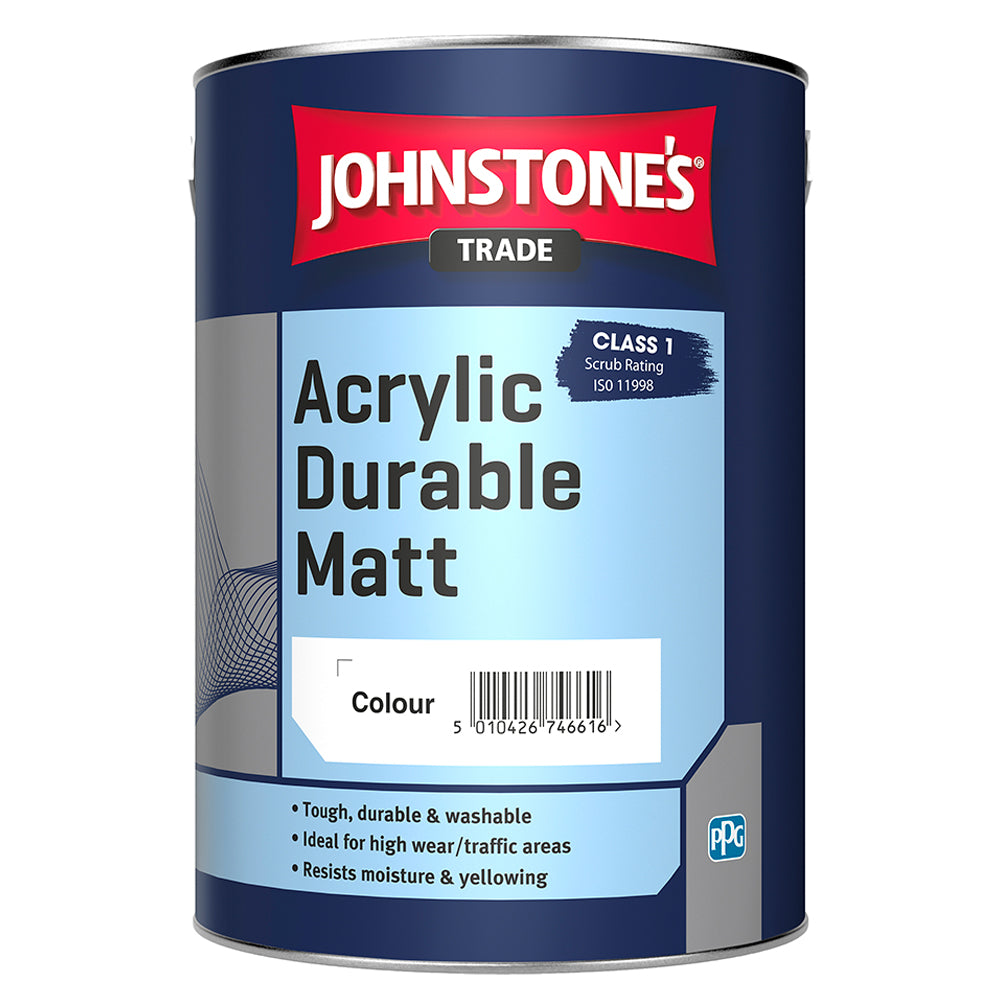 Johnstones Trade Acrylic Durable Matt - TINTED Colour