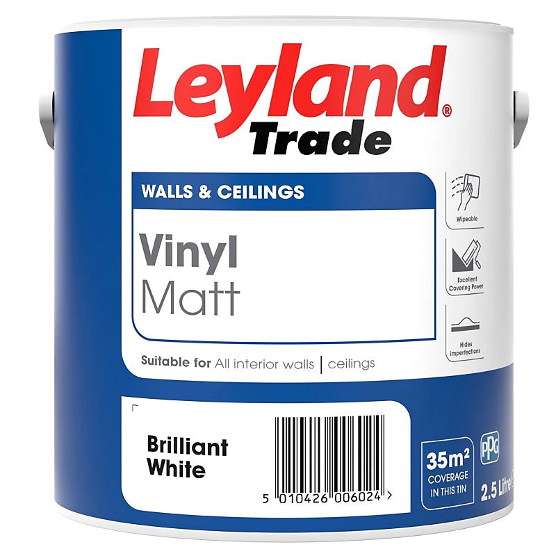 Leyland Vinyl Matt Magnolia
