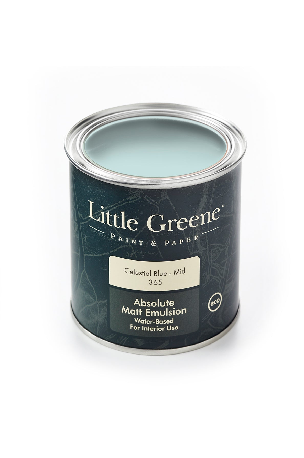 Little Greene Celestial Blue Mid 365 lifestyle image