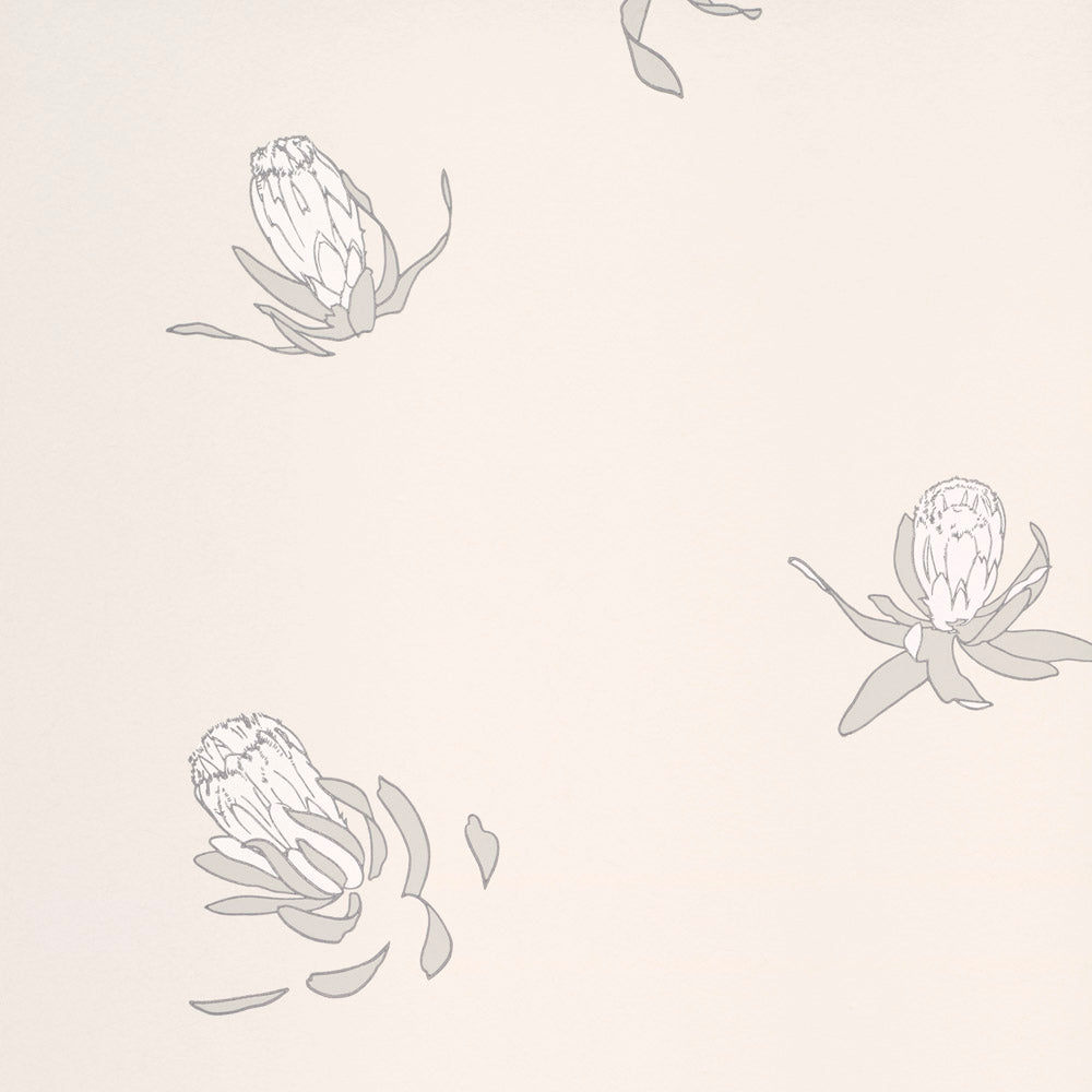 Paint & Paper Library Buds Sharkskin wallpaper swatch