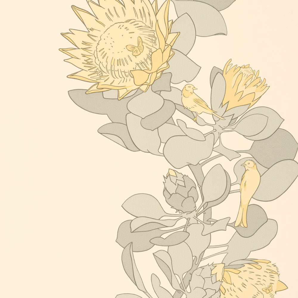 Paint & Paper Library Protea Trail Clay wallpaper swatch