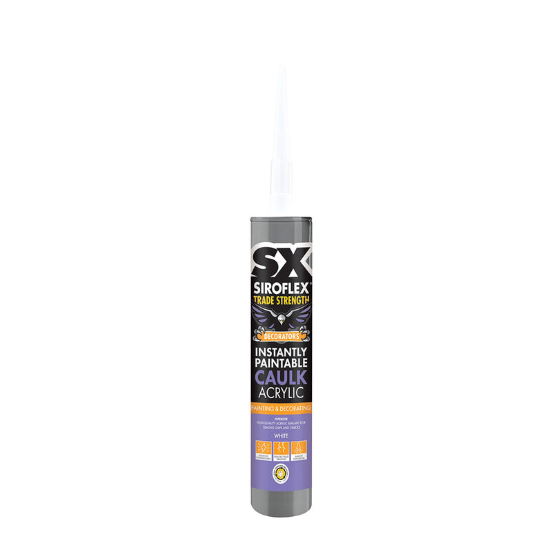 Siroflex Instant Paintable Caulk White 310ml