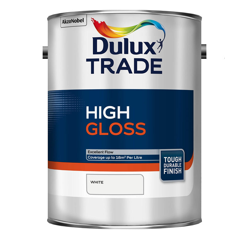 Dulux Trade Gloss White 5L