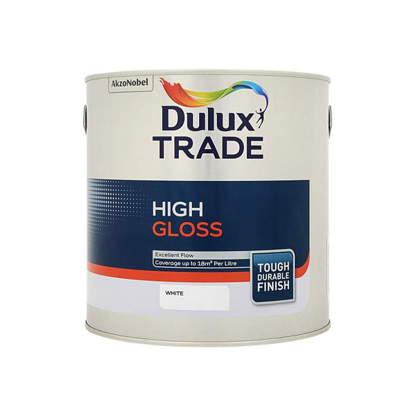Dulux Trade Gloss White 2.5L