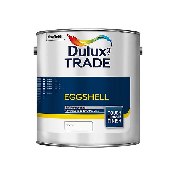 Dulux Trade Eggshell White 2.5L