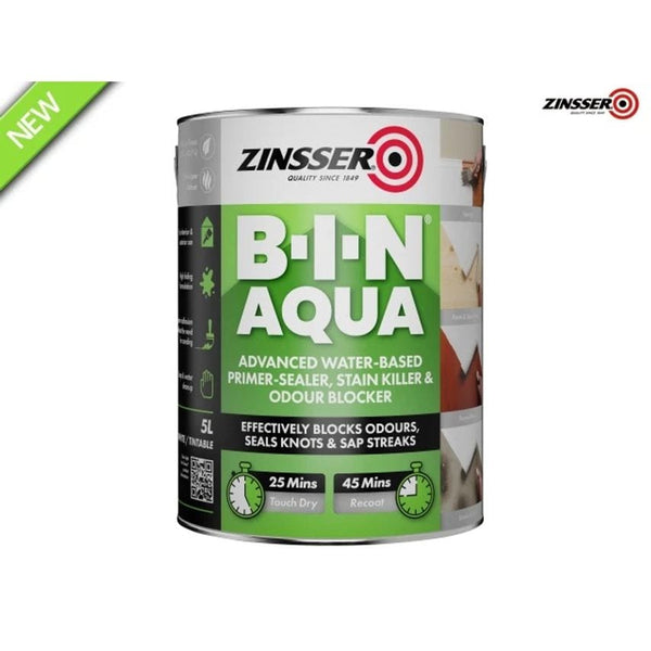 Zinsser B-I-N Aqua 5 Litre Stain Blocking Primer