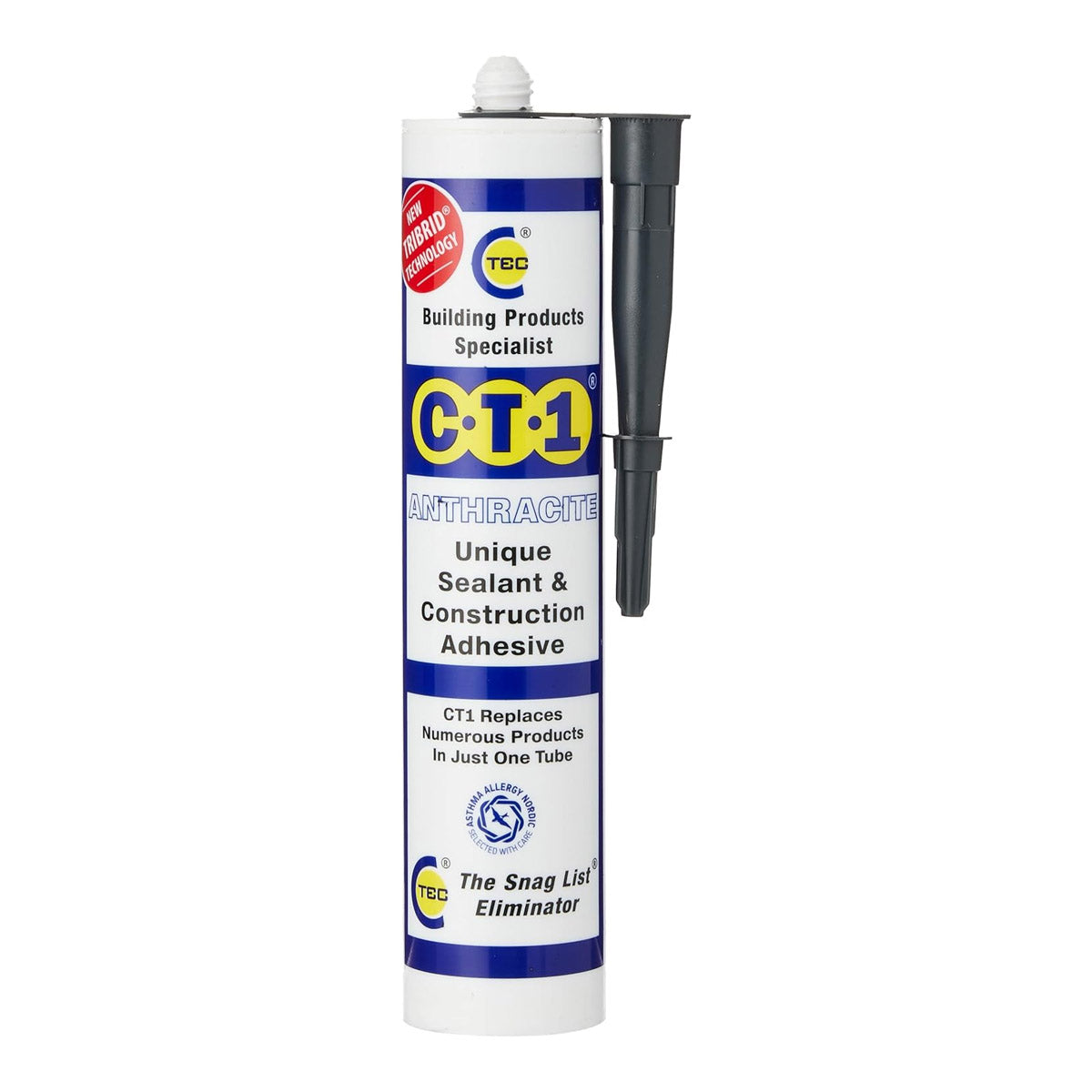 C-Tec Clear Sealant & Construction Adhesive 290ml