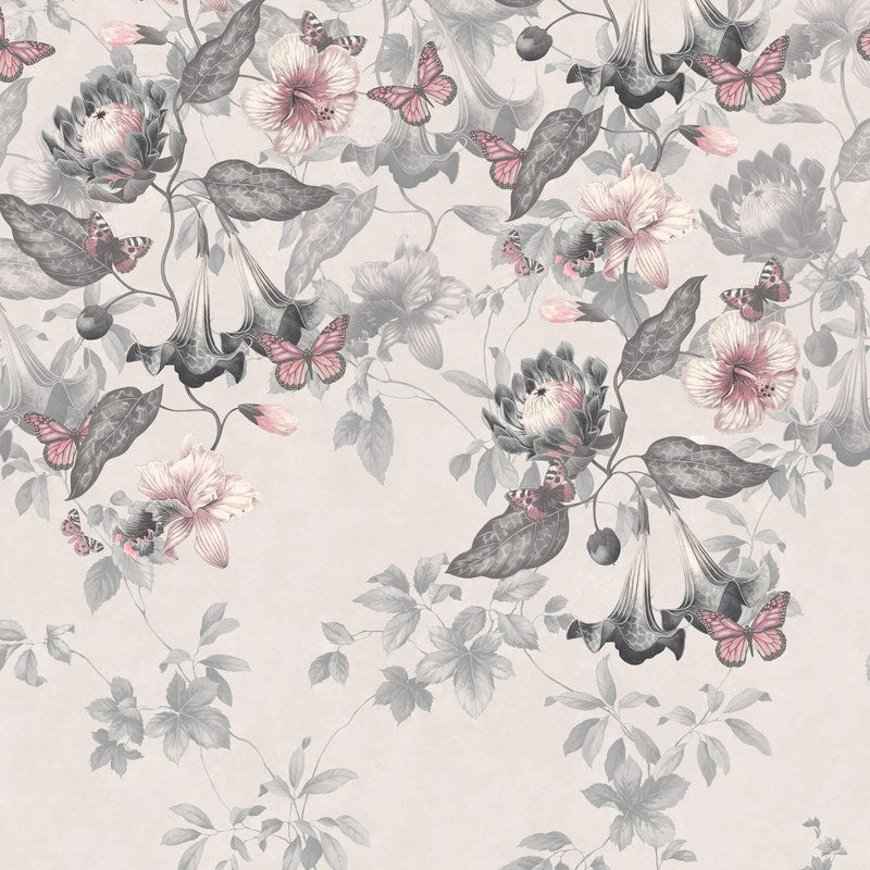 Little Greene Asterid wallpaper in Nightshade