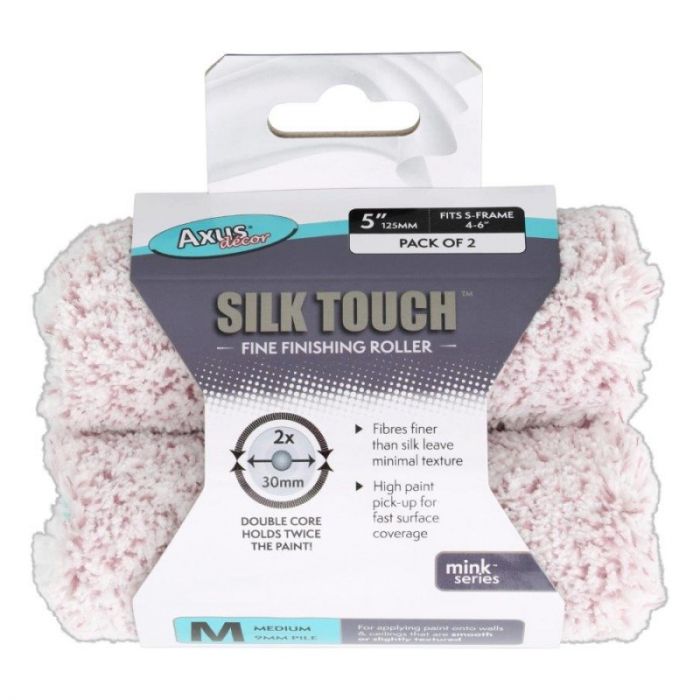 Axus Mink Series Silk Touch 5" 2 pack