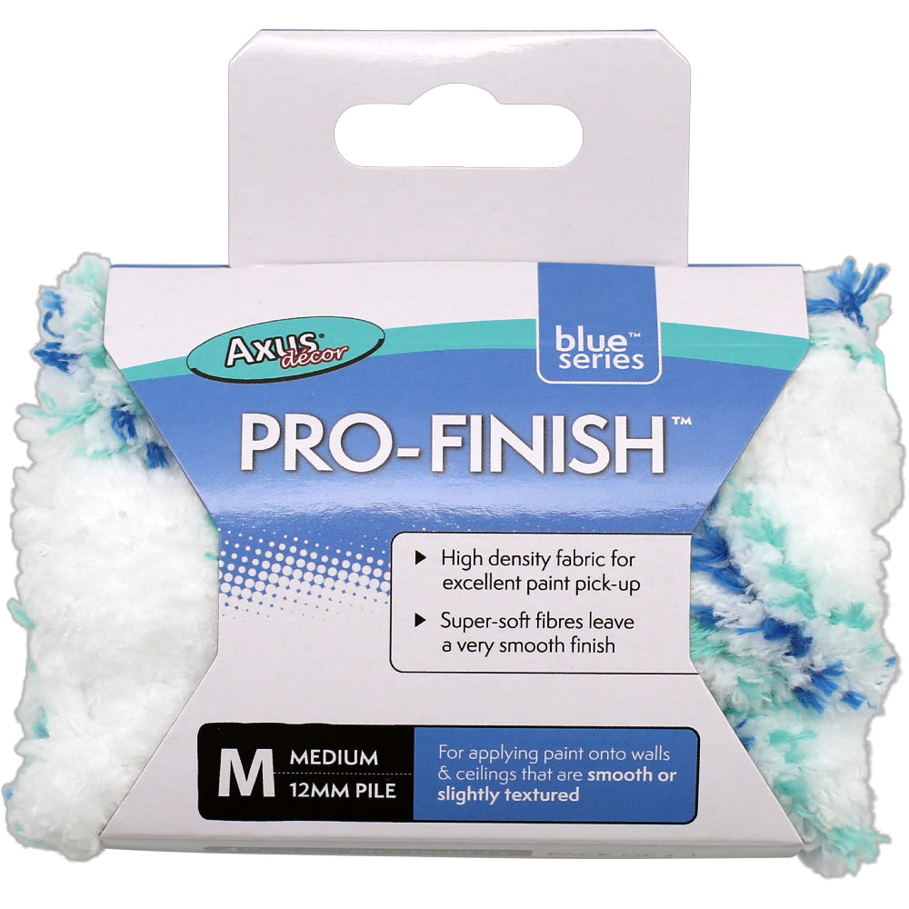 Axus Pro-Finish Mini Roller 4in Pack of 3 – full product with white margin, square