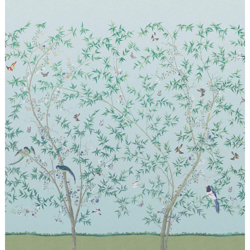 Little Greene Belton Scenic wallpaper in Pavilion