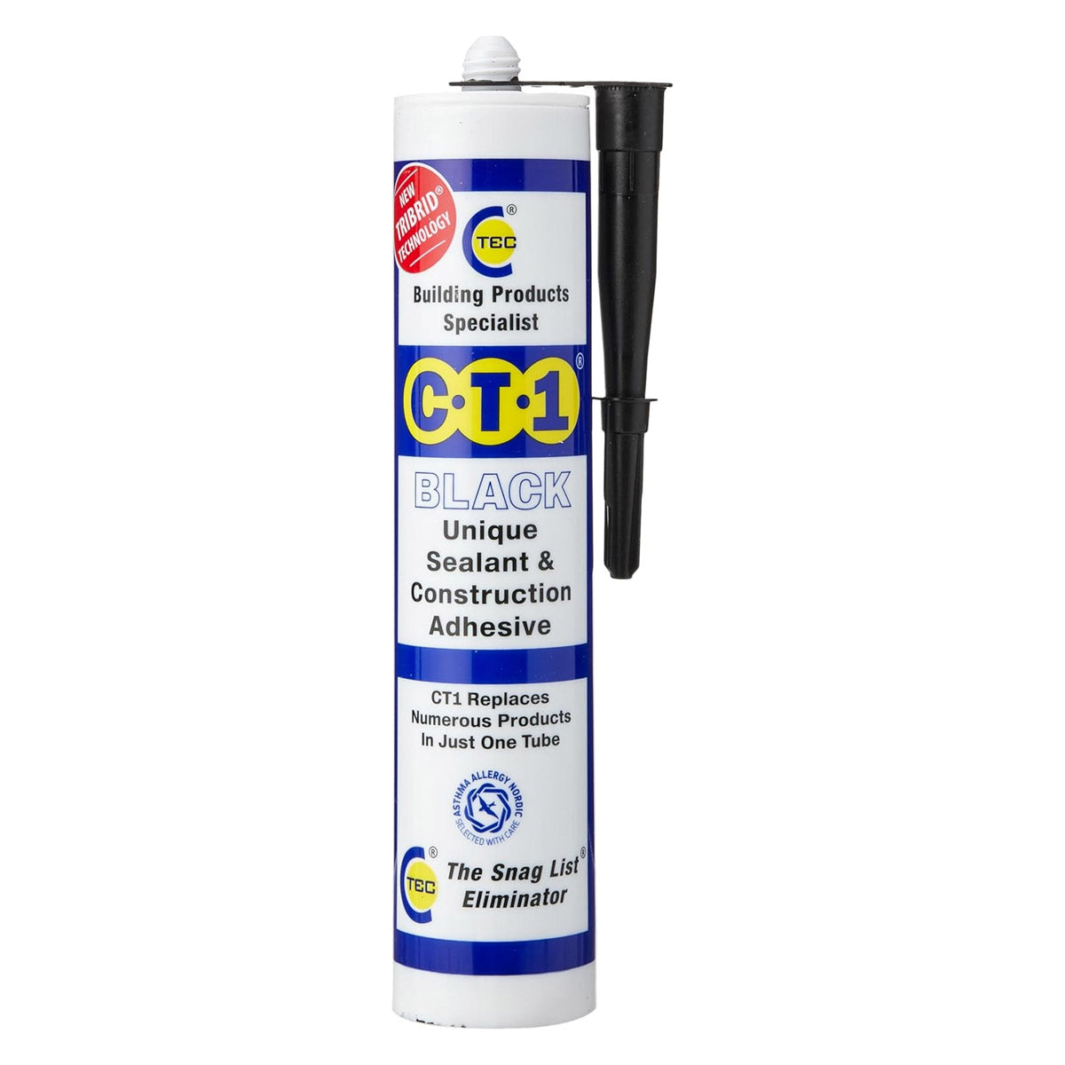 C-Tec Clear Sealant & Construction Adhesive 290ml