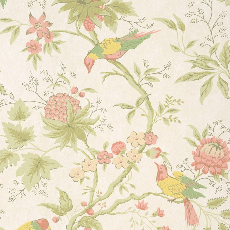 Little Greene Brooke House wallpaper in Cloth