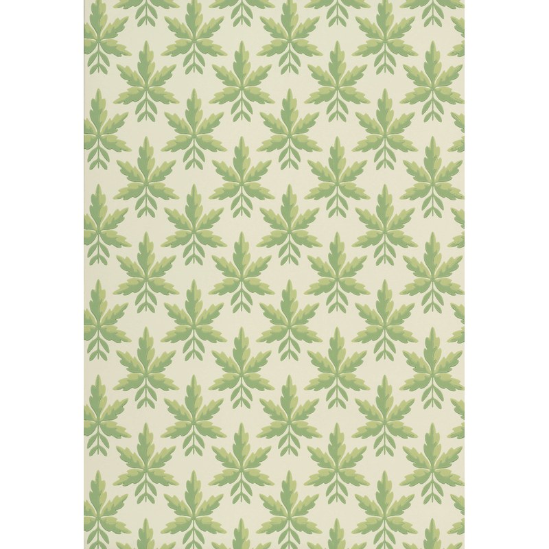 Little Greene Clutterbuck wallpaper in Lodge