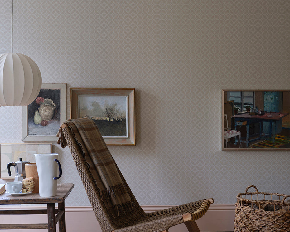 Farrow & Ball Achard Wallpaper room inspiration
