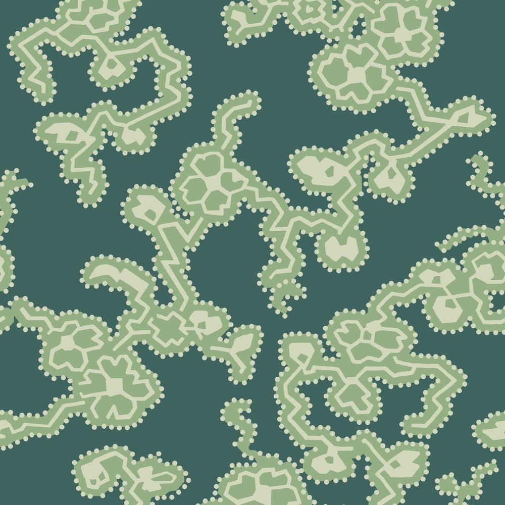 Farrow & Ball Adelaïde Wallpaper BP 6305 pattern