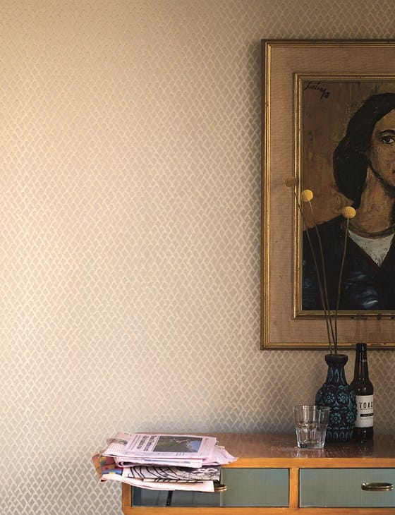 Farrow & Ball Amime wallpaper lifestyle image