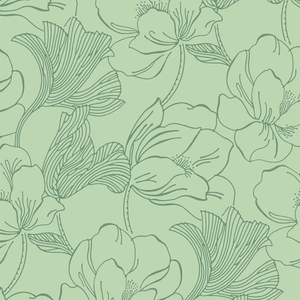 Farrow & Ball Helleborus Wallpaper BP 5609 pattern