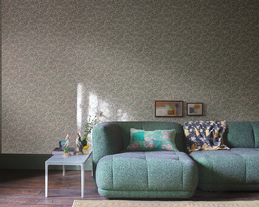 Farrow & Ball Jasmine Wallpaper room inspiration