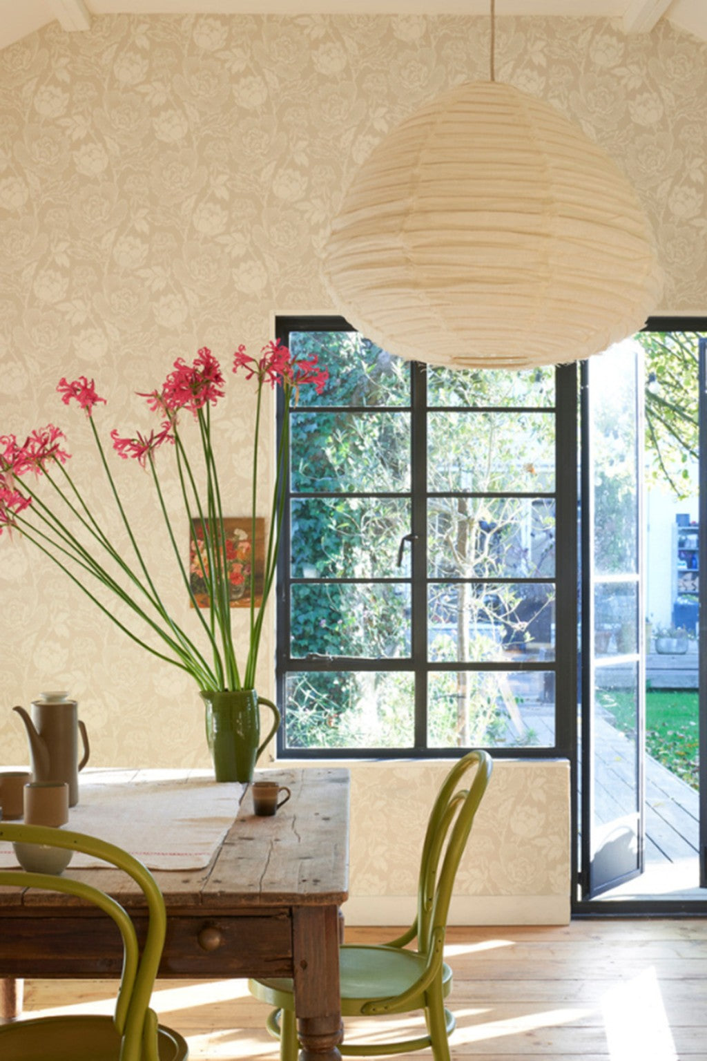 Farrow & Ball Peony Wallpaper room inspiration