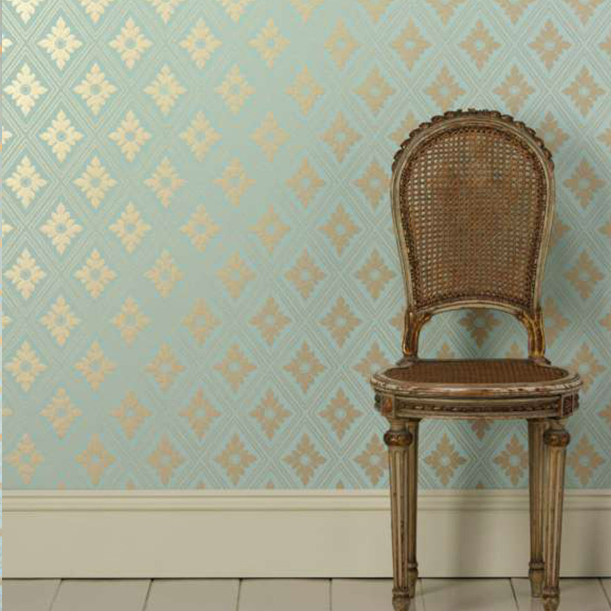 Farrow & Ball Ranelagh Wallpaper room inspiration