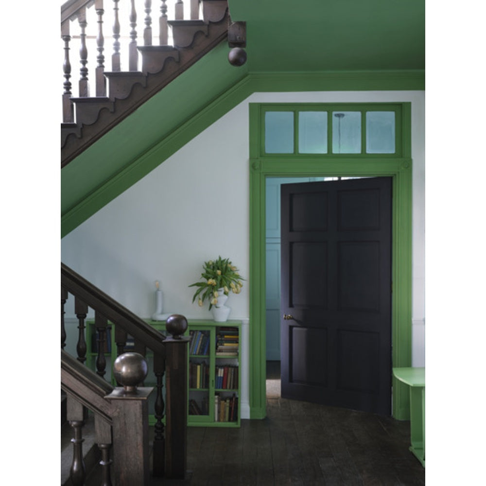Farrow & Ball Raw Tomatillo No.CB6 paint in a lifestyle setting