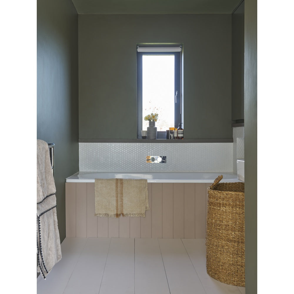 Farrow & Ball Reduced Green No.313 paint in a lifestyle setting