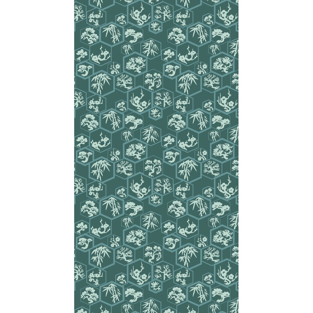 Farrow & Ball Shouchikubai Wallpaper BP 4508 pattern