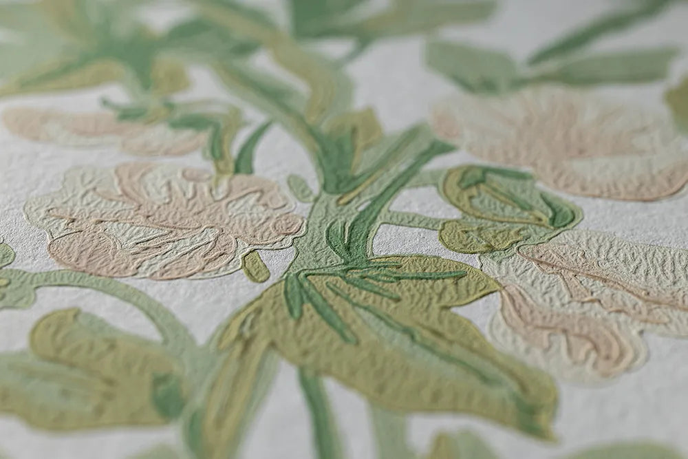 Farrow & Ball Sweet Pea Wallpaper BP 6701 lifestyle detail