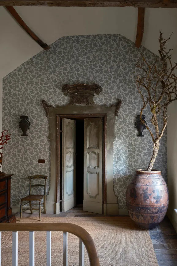 Farrow & Ball Vine Leaf Wallpaper BP 6802 lifestyle