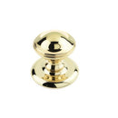 Centre Door Knob 66mm JV59PB Polished Brass