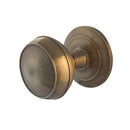 Coronet Mortice Knobs - Antique Bronze JV66AB