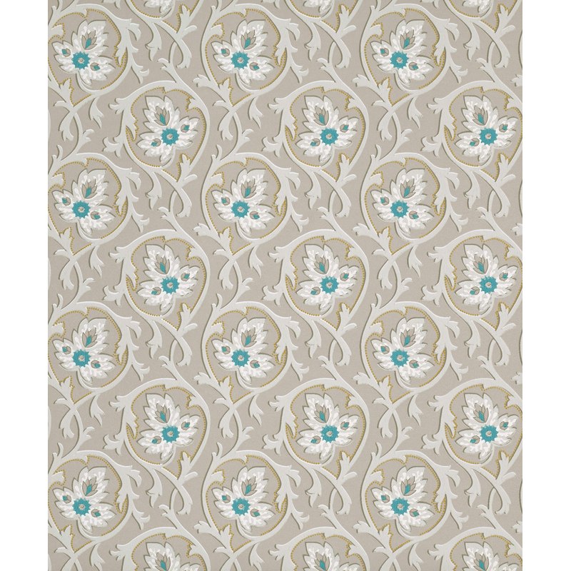 Little Greene Hoja wallpaper in Cool Arbour