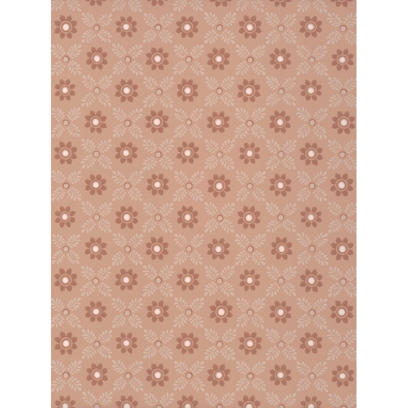 Little Greene Ditsy Block wallpaper in Masquerade