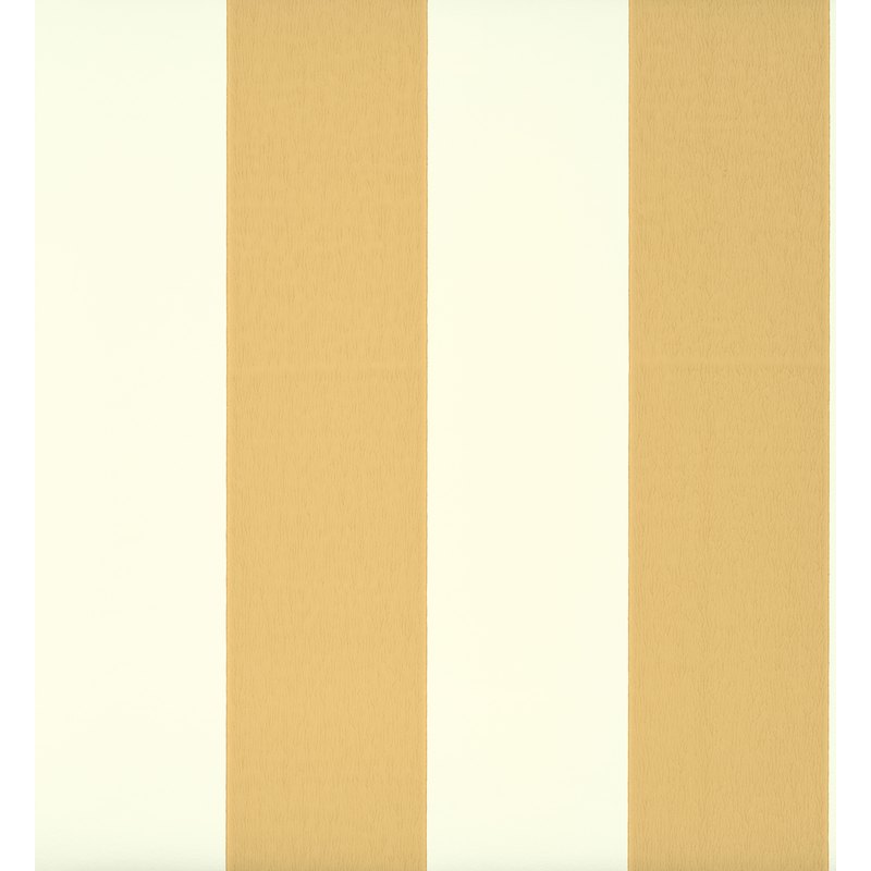 Little Greene Broad Stripe wallpaper in Yellow Pink