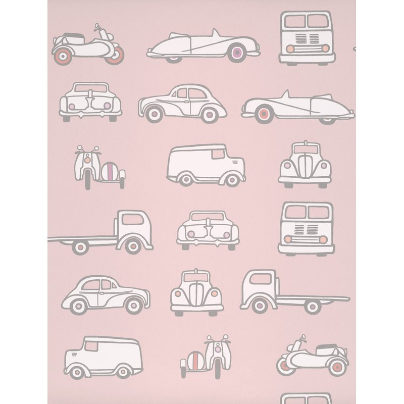 Little Greene Road Trip wallpaper in Confetti
