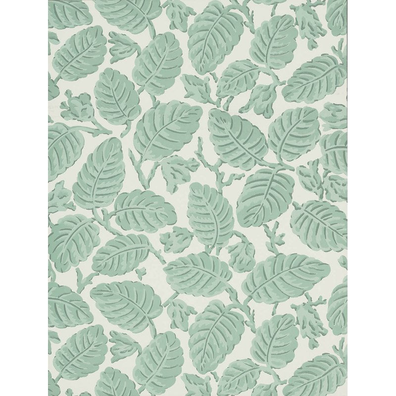Little Greene Beech Nut wallpaper in Rubine