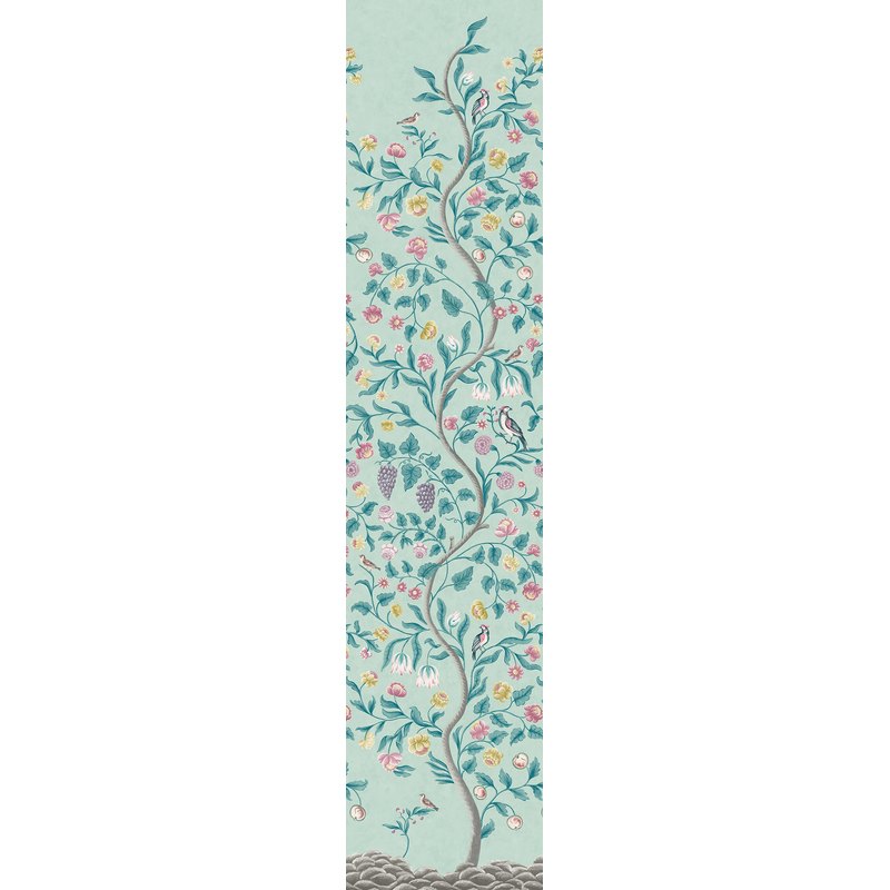 Little Greene Mandalay wallpaper in Archipelago