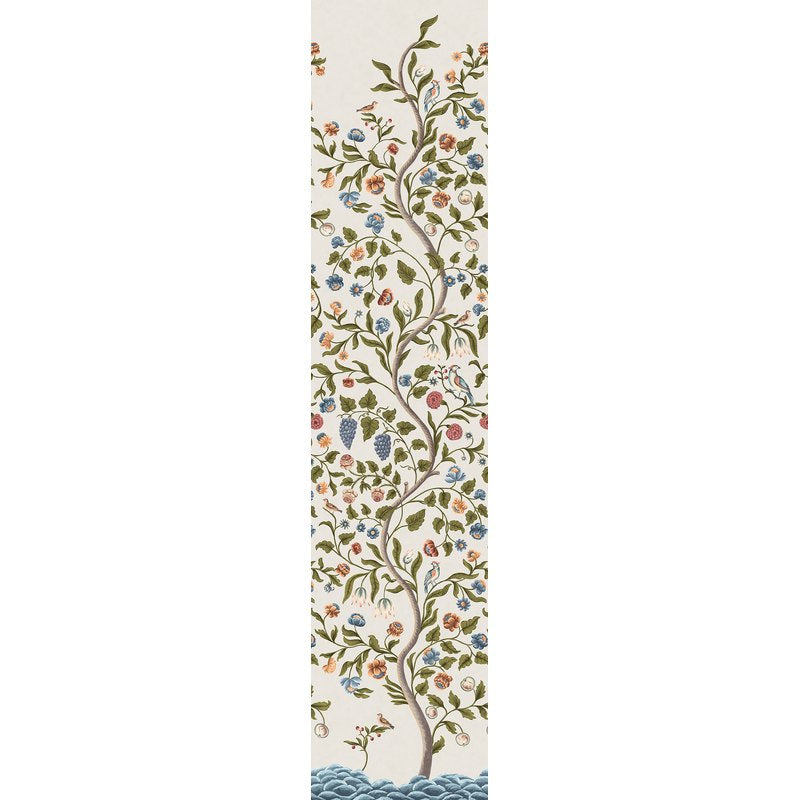 Little Greene Mandalay wallpaper in Ceviche